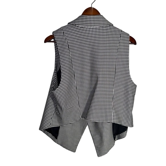 Torrid Studio Ponte Houndstooth Buttoned Tailored Suit Vest Size 1x - Picture 11 of 13